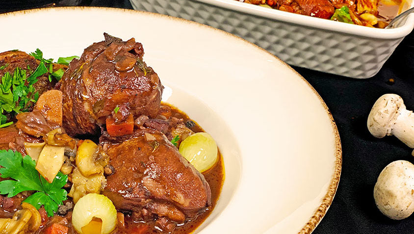 Coq Au Vin – Chıcken in Wine – Pollo al Vino