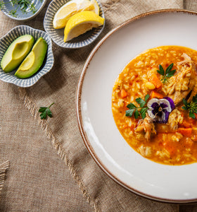 Chicken Asopao - Dominican Rice Stew with Chicken